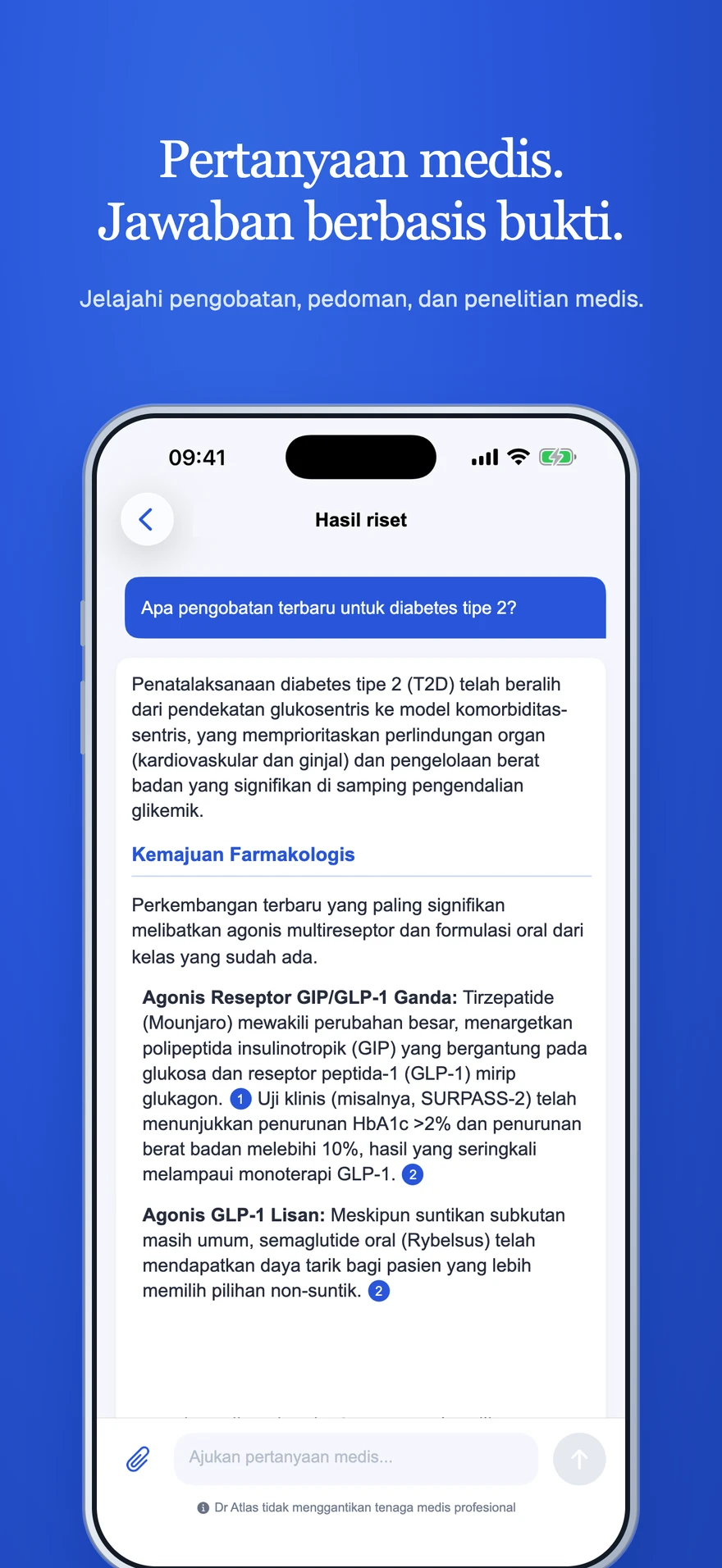 Dr Atlas — Jawaban medis