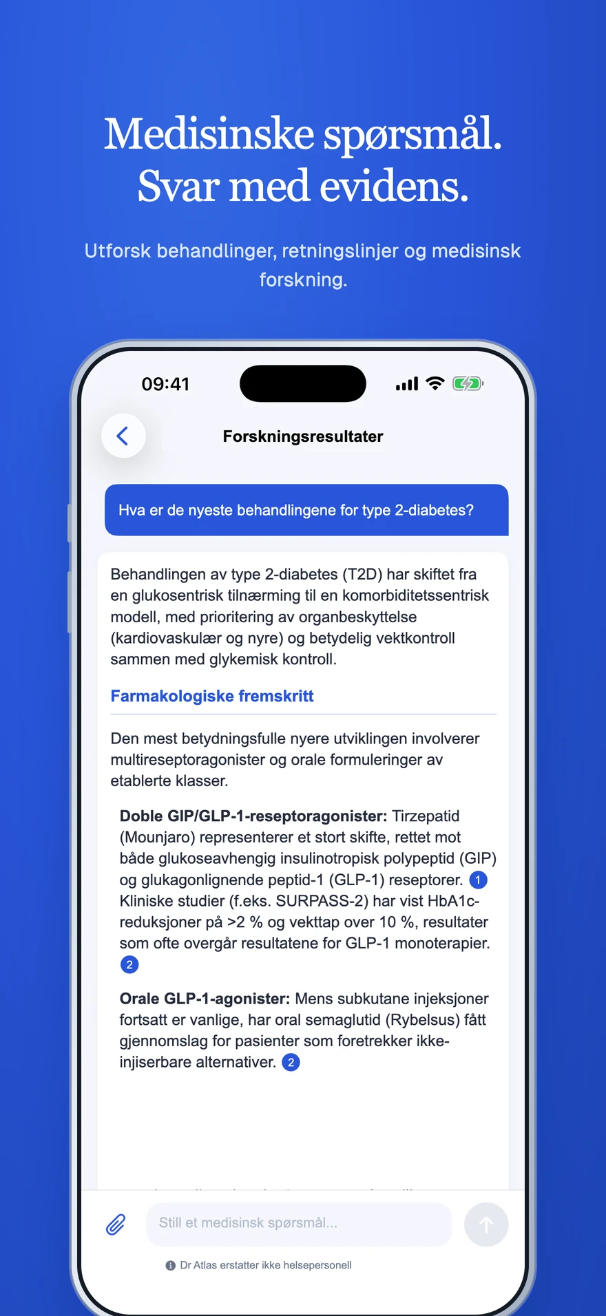 Dr Atlas — Medisinske svar