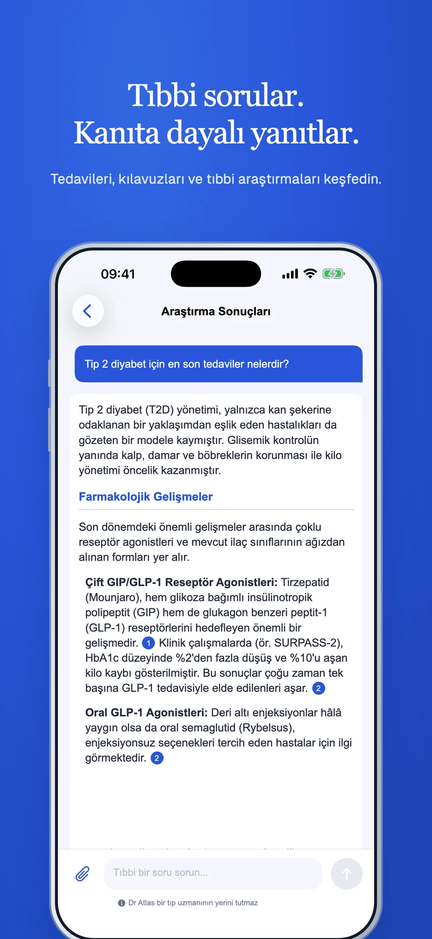 Dr Atlas — Tıbbi yanıtlar